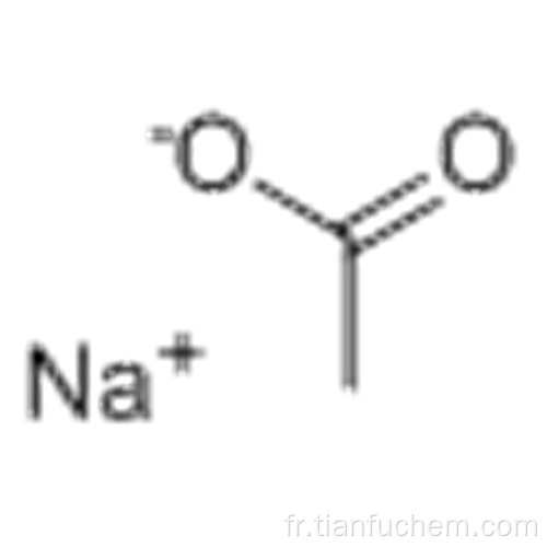 Acétate de sodium CAS 127-09-3